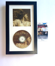 TAYLOR SWIFT ASSINADO DESTEMIDO CD CAPA EMOLDURADA CANTORA VERMELHA 1989 REPUTAÇÃO JSA! comprar usado  Enviando para Brazil