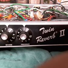 2 Vintage 1970's Fender Twin Reverb II Guitar Amp Amplificador Original Knobs Dials comprar usado  Enviando para Brazil