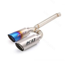 Silenciador de tubo de escape elo médio motocicleta deslizamento para Yamaha FZ6 FZ6N FZ6S 2004-2011 comprar usado  Enviando para Brazil