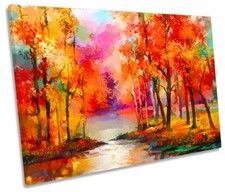 Forest abstract colourful for sale  UK
