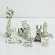 Lot pewter spoontiques for sale  Wichita