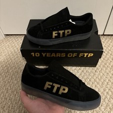 Sapato FTP x Lakai - Newport - Camurça preta/dourada - Tamanho 5 *RARO-NOVO EM FOLHA* comprar usado  Enviando para Brazil
