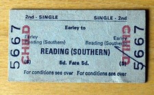 Railway ticket child for sale  BROCKENHURST