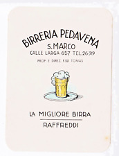 Birreria pedavena marco usato  Italia