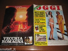 Oggi 1972 franco usato  Italia