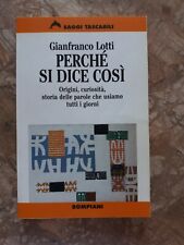 Gianfranco lotti perche usato  Roma