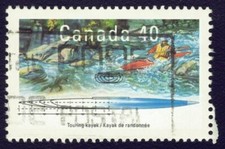 Canadá sc#1318 Artesanato Pequeno - 3 - Barcos Prazer: Caiaque de Turismo, Usado comprar usado  Enviando para Brazil