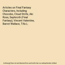 Articles final fantasy gebraucht kaufen Articles final fantasy gebraucht kaufen  Trebbin