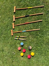 Wooden croquet set for sale  SUNDERLAND