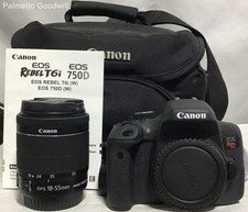 Câmera e acessórios Canon EOS Rebel T6i usados, SOMENTE PARA PEÇAS comprar usado  Enviando para Brazil