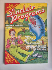 Sinclair programs magazine for sale  READING