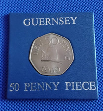 Guernsey 50p 1969 for sale  GRIMSBY