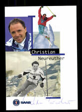Christian neureuther autogramm gebraucht kaufen  Bad Neustadt-Umland