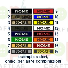 Toppa patch nome usato  Castellammare di Stabia