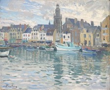 Tableau peinture 19è d'occasion  Le Beausset