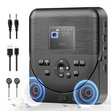 Odtwarzacz CD z głośnikami Bluetooth / słuchawkami / płytami z nadajnikiem FM na sprzedaż  PL