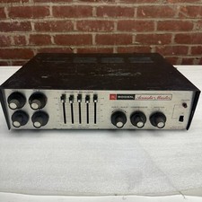 Amplificador equalizador vintage Bogen Acousta Master CT-100 4 canais | Funcionando comprar usado  Enviando para Brazil