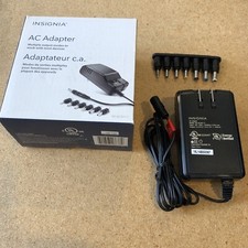 Adaptador de alimentação CA multiuso universal Insignia carregador 3V 4.5V 6V 7.5V 9V 12V comprar usado  Enviando para Brazil