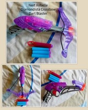Nerf rebelle diamondista for sale  BATH