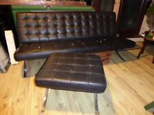 Barcelona black leather for sale  LEATHERHEAD