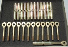 Aviação Turnbuckle Eye End Rosqueado para o pino MS21254 (Lote de 13pcs) comprar usado  Enviando para Brazil