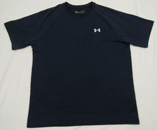 Camiseta masculina manga curta Under Armour Heat Gear gola redonda solta azul nova sem etiquetas G comprar usado  Enviando para Brazil