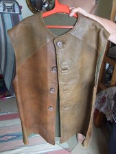 Mans leather jerkin for sale  KIDDERMINSTER