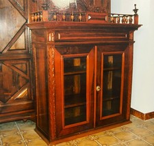 Vetrinetta noce massello usato  Morimondo