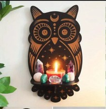Rustic wooden crystal for sale  CROYDON