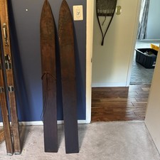 Antique wooden skis for sale  Dresher