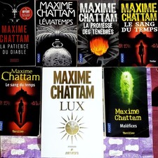 Maxime chattam lot. d'occasion Maxime chattam lot. d'occasion  Villefranche-sur-Mer