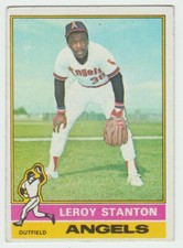 1976 Topps MLB #152 Leroy Stanton Angels Mets Mariners comprar usado  Enviando para Brazil