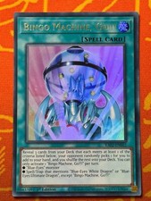Yugioh bingo machine for sale  UK