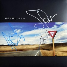 Vinil de rendimento autografado PEARL JAM - EDDIE VEDDER STONE GOSSARD MIKE MCCREADY comprar usado  Enviando para Brazil