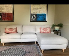 Sofa light coloured for sale  ROTHERHAM
