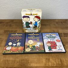 Peanuts Classic: Holiday Collection (DVD, 2000, 3 Disc Set) comprar usado  Enviando para Brazil