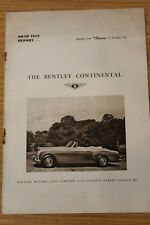 Bentley continental park for sale  BIRMINGHAM