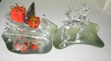 Swarovski sleigh reindeer for sale  Durham