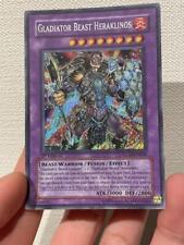 Usado, Yu-Gi-Oh Gladiator Beast Heraklinos GLAS-EN044 1ª Edição Inglês Secreto comprar usado  Enviando para Brazil