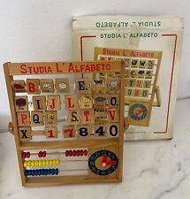 Studia alfabeto gioco usato  Italia