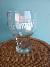 Cálice de vidro grande vintage do zodíaco Gêmeos comprar usado  Enviando para Brazil