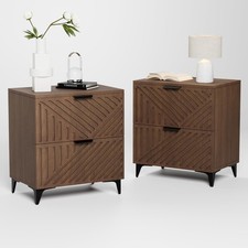 Fluted nightstand set for sale  Brentwood