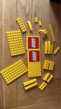 Yellow parts lego for sale  KINGSWINFORD