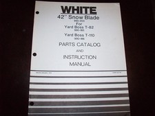 White snow blade for sale  Windom