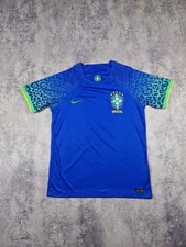Camiseta de futebol Nike Brasil vintage 2022-23 azul Away tamanho M, usado comprar usado  Enviando para Brazil