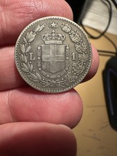 Lira 1887 umberto usato  Roma