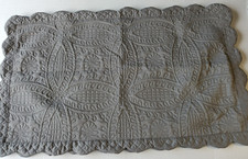 Gray rectangle quilted for sale  Orlando