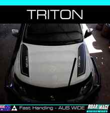 Adesivos adesivos AM BONNET listras fit 2015-2018 MITSUBISHI Triton MQ 4x4 comprar usado  Enviando para Brazil