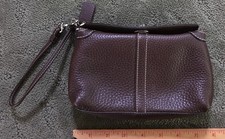 Coach brown pebbled for sale  Mendon