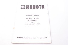Kubota january operator for sale  Ashaway